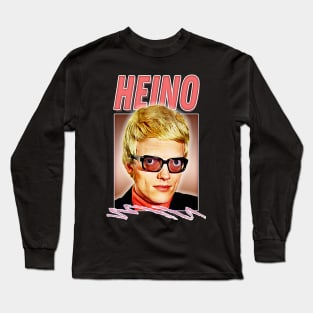 It's Heino! Retro Aesthetic Fan Art Tribute Long Sleeve T-Shirt